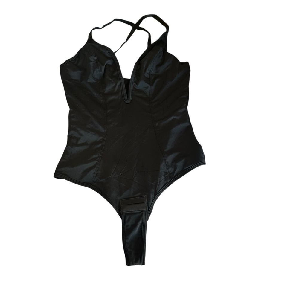 Black Strappy Bodysuit